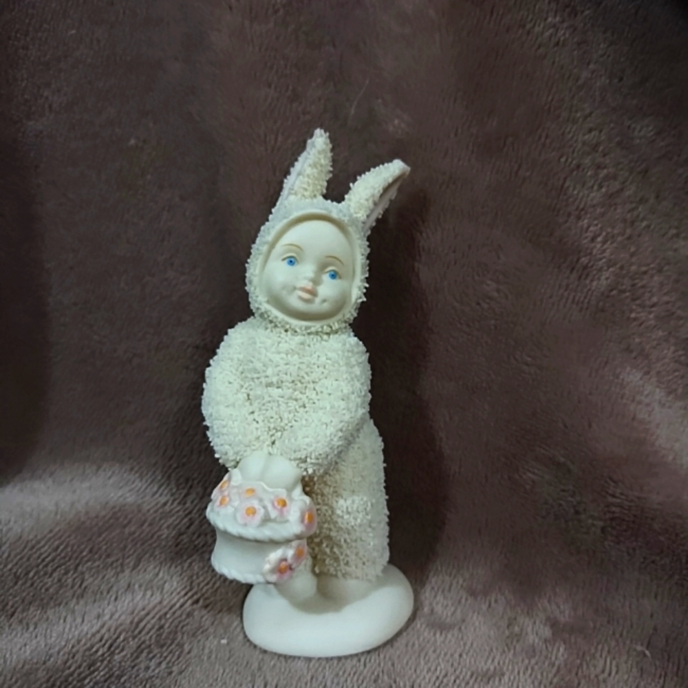 Snowbabies Basket of Cheer